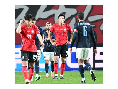 김민재 실수로 골 허용한 한국 월드컵 경기 화면 공개